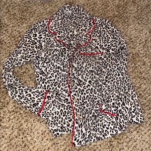Cheetah Print Pajamas Set